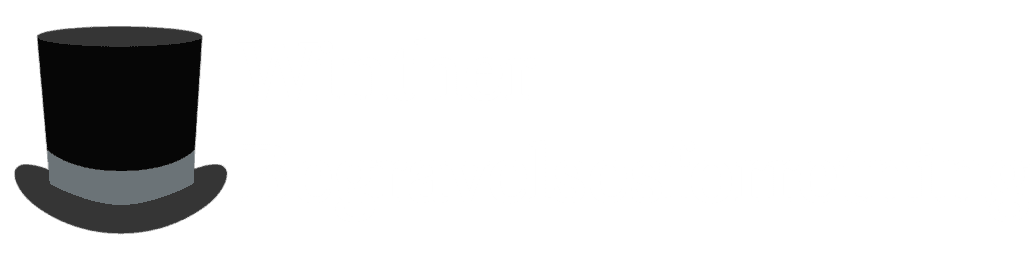 Winther Begravelsesforretning logo med hvid skrift